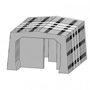 Швидкоспоруджувана захисна споруда (на 9 осіб)