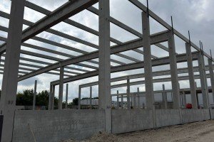 Нове будівництво складської будівлі