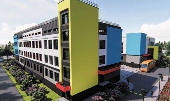 Будівництво школи в с. Гора